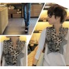 C-0008 2012 Korean new woman scarf Europe leopard scarf velvet Chiffon Scarf