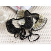 N-2062 New Design Ladies Paillette Flower Lace Pattern Collar Necklace