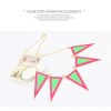 N-4591 New Arrival Fashion Punk Golden Metal 2Color Enamel Triangle Necklace