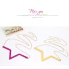 N-4537 New Arrival Fashion Exclusive Enamel Geometric Sharp Pendant Cool  Necklace