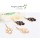 E-0055 New Fashion Arrival Gold Plated Metal Pearl Drop Gem Pendant Earring