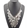 N-1855 New Arrival Fashion Charming Multilay Leaf Tassel Choker Necklace