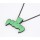 N-4581 Fashion Cool Enamel Metal Tooth Lovely Pendant Necklace