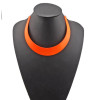 N-2101 Fashion Punk style arc crescent Shape collar necklace