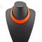 N-2101 Fashion Punk style arc crescent Shape collar necklace