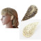 E-0595 new Fashion Gold/Silver/Bronze Metal Drop Leaf Ear Stud Ear Cuff