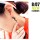 E-2031 New Punk Fashion Golden Metal Enamel Big Lifhtning Earring Ear Stud