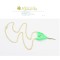 N-4601 New Fashion European  Enamel 3Triangles Rivet Pendant Neckalce