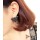 E-2039 New Punk Vintage Style Bronze/Silver/Gun Black Square Triangle Earring Ear Stud