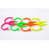 R-0530 New Chorming Fashion scissors shape pearl double finger Ring
