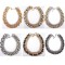 N-1301 Fashion European Style Charming Rhinestone Leather Chain Necklace
