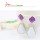 E-2009 New IN gold plated enamel geometry Dangle Earring
