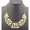 N-0510 New Arrival Vintage Style Colorful Resin Rhinestone Drop Choker Necklace N-0510