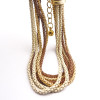 B-0072 European Style Multilayer enamel Snake Chain Bracelet