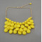 New Charming Gold Plated Multilayer Resin Drop Pendant Necklace N-0540