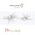 E-0101 New Punk Rivet Hanging Tassel Triangle Ear Stud Earring
