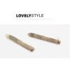 New Arrival Punk Vintage Style Silver Metal Long Suit  Ear Stud E-2029