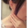 New Arrival Pair Charming Lovely Gold Plated Metal Cat Head Ear Stud E-1659