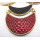 New Arrival Bronze Alloy Colorful Enamel Weave Crescent Choker Necklace N-4535