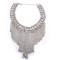 New Arrival Gold/Silver/Gun Black Alloy Crystal Tassel Choker Neclace N-1757