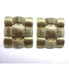 New Arrival Fashion Korean Style Gold Plated/Gun Black Square geometry  Earrings E-1597