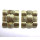 New Arrival Fashion Korean Style Gold Plated/Gun Black Square geometry  Earrings E-1597