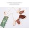 European Style Gold Plated Alloy Resin Geometry Choker Necklace  N-4505