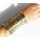 Tibetan style tribal Retro carving flower wide C shape bangle B-0143