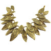 New Arrival European Style Vintage Style Gold Leaf Choker Necklace N-1845