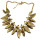 New Arrival European Style Vintage Style Gold Leaf Choker Necklace N-1845