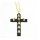 European Vintage Punk Style Stereoscopic Rivet Cross Pendant Long Chain Necklace N-0521