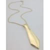 European Style Punk Tie Pendant  Necklace N-4765