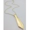 European Style Punk Tie Pendant  Necklace N-4765