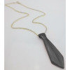 European Style Punk Tie Pendant  Necklace N-4765