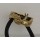New European Vintage Style Bronze Silver Alloy Swallow Hair Band F-0060
