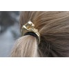 New Fashion European Style Gold/Silver Plated Alloy Red Rhienstone Eyes Leopard Hair Band F-0012