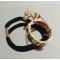 New Fashion European Style Gold/Silver Plated Alloy Red Rhienstone Eyes Leopard Hair Band F-0012
