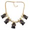 New Arrival Fashion European Style Charm Resin Geometric Choker Necklace N-4763