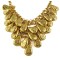 New Arrival Fashion Vintage Gold Multilayer Drop Pendant Choker Necklace N-1844