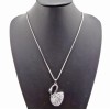 New European Style Gold/Silver Plated Alloy Crystal Swan Pendant Neclace N-3387