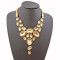 New European vintage Style Crystal Choker Necklace N-0268