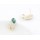 New Fashion Korean  gold plated Rhinestone crystal snake Ear Stud Earrings E-1650