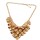 New Arrival Fashion Gold Plated Alloy Multilayer Skull Head Choker Necklace N-1848