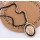 New European Style Bold Plated Alloy Black Velvet Chain Solid Lion Head Choker Necklace N-3278
