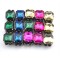 Fashion European Charming Gun Black Metal Square Crystal Bracelet Bangle B-0070