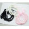 New 3 Colorful Optional 3Pcs set silk Bowknot Bracelet B-0238