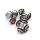 I-0051 Wholesale 12PCS Rhinestone Wheel Nipple Tongue Barbells Ear Pricing