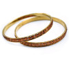 Fashion European gold plated metal lace pearl beads Bracelet Bangle set B-0276