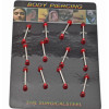I-0055 Wholesale 12PCS Nipple Tongue Barbells Ear Pricing