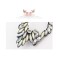 European Punk style crystal rhinestone leaves stud ear cuff E-1211